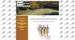 Desktop Screenshot of magnetyzery.netmot.pl